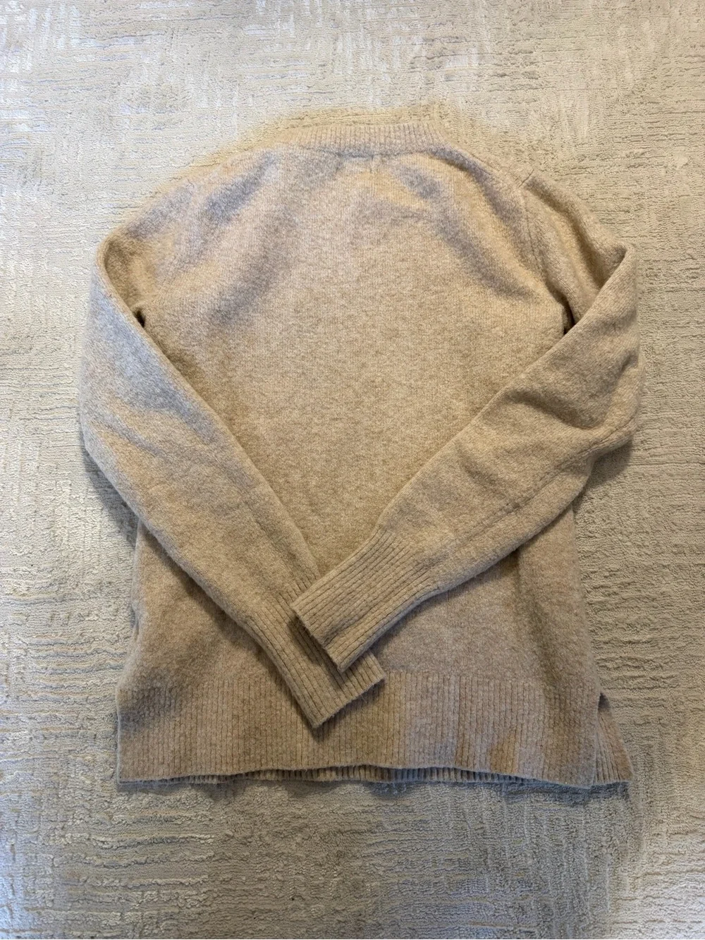 J. Crew Women's Crewneck Sweater in Beige